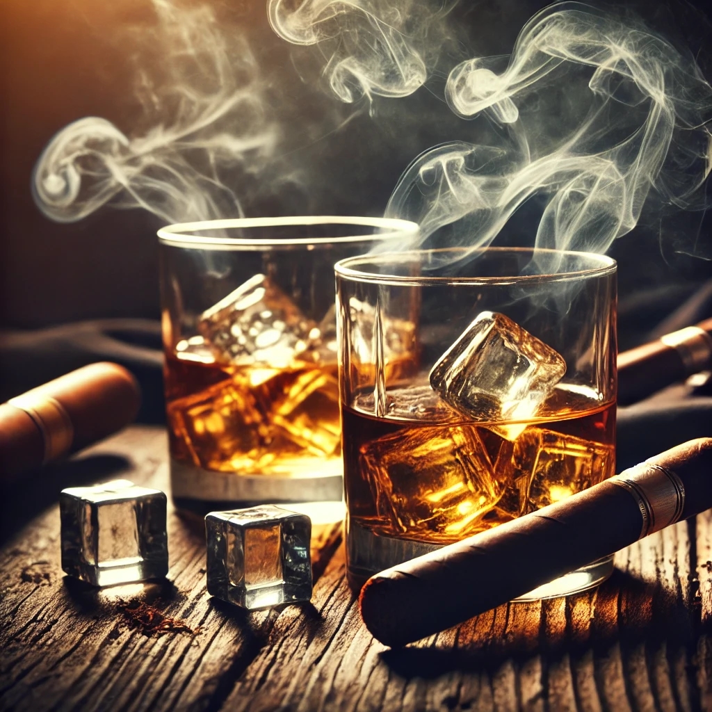 bourbon and cigars